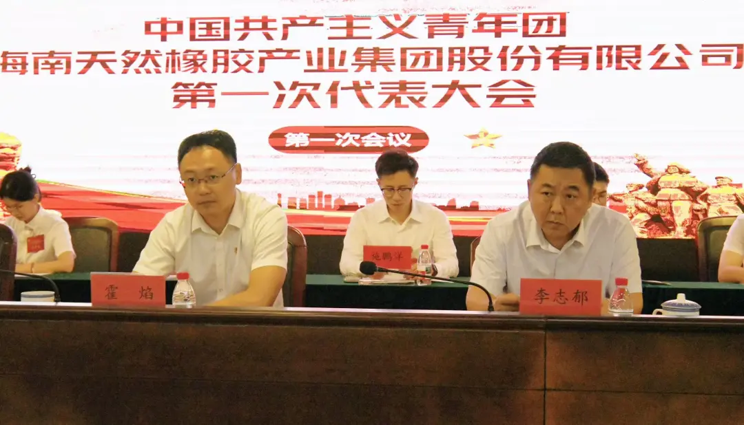 共青团海南天然橡胶产业集团股份有限公司第一次代表大会顺利召开