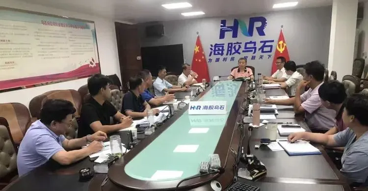 王宏向赴乌石分公司调研